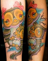 Tatuagens criativas de corujas (93)