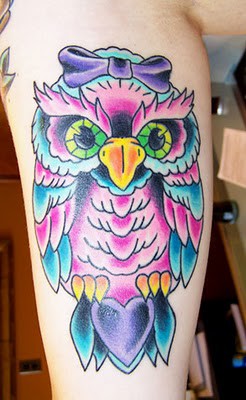 Tatuagens criativas de corujas (90)
