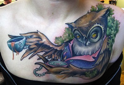 Tatuagens criativas de corujas (88)