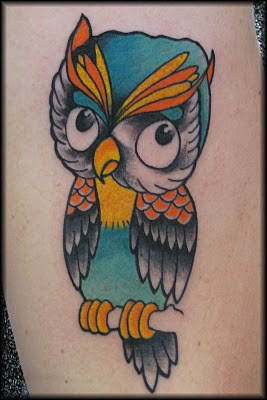 Tatuagens criativas de corujas (73)