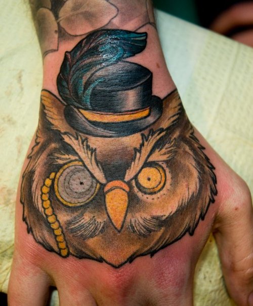 Tatuagens criativas de corujas (69)