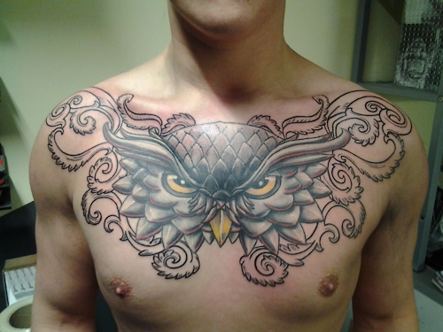 Tatuagens criativas de corujas (62)