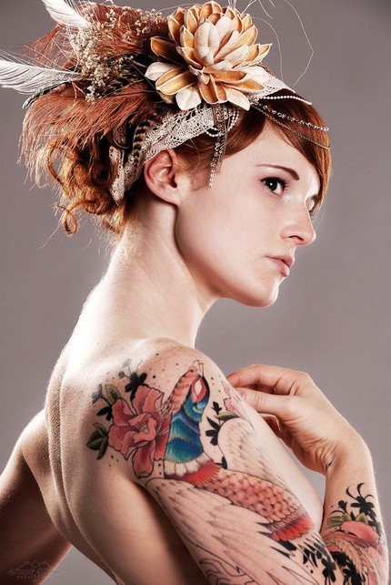 Seleção de fotos de ruivas tatuadas (21)