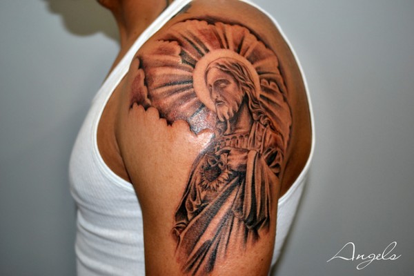 Tatuagens de Jesus Cristo (9)