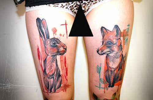 Tatuagens de Coelhos (17)