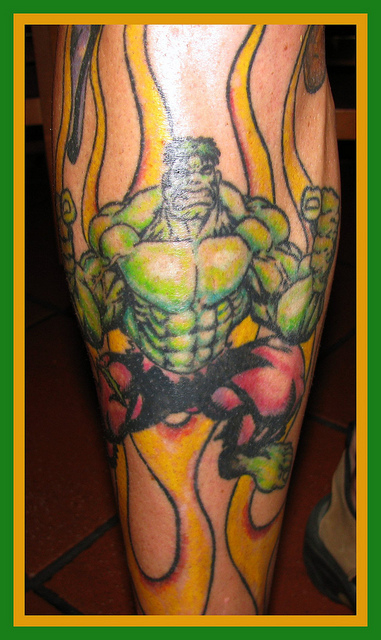Tatuagens do Incrível hulk (50)