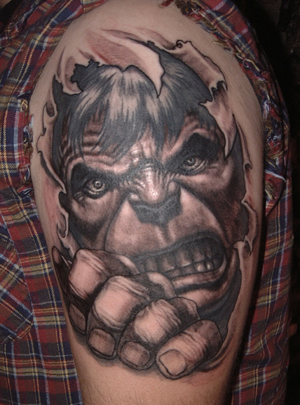 Tatuagens do Incrível hulk (48)