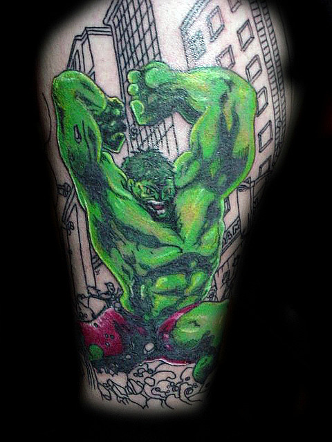 Tatuagens do Incrível hulk (47)