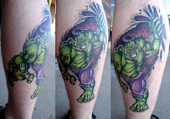 Tatuagens do Incrível hulk (36)