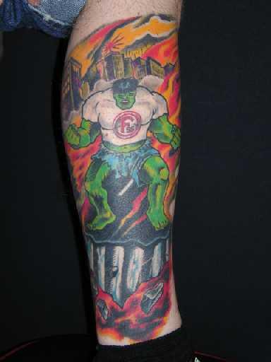 Tatuagens do Incrível hulk (33)