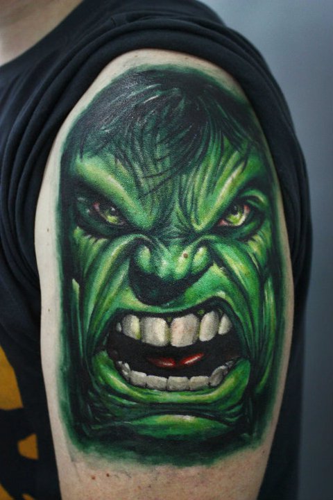 Tatuagens do Incrível hulk (8)