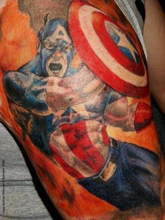 Tatuagens do Capitão América (5)