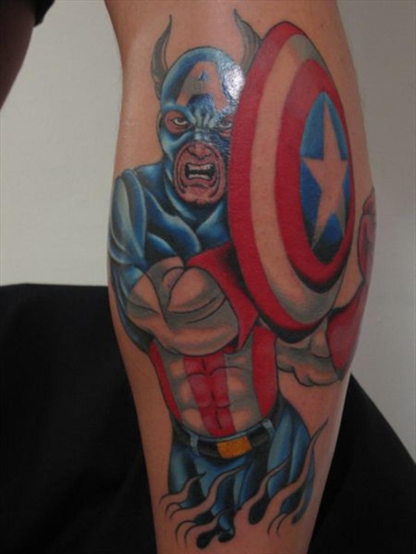 Tatuagens do Capitão América (1)