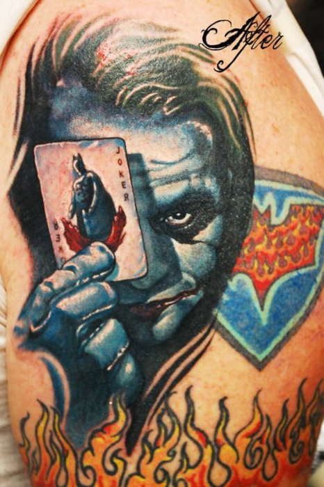 Tatuagens do Coringa do Batman (45)