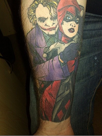 Tatuagens do Coringa do Batman (40)