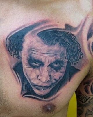 Tatuagens do Coringa do Batman (36)