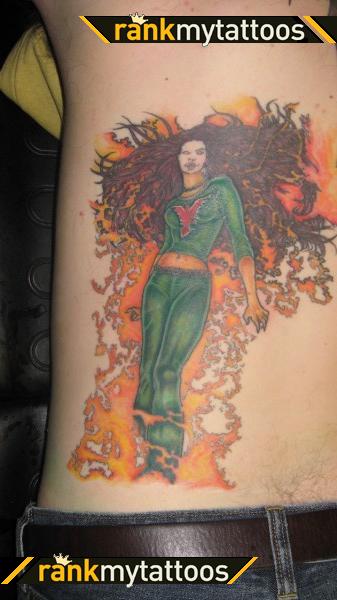 Tatuagens com a Jean Grey de X-Men (6)