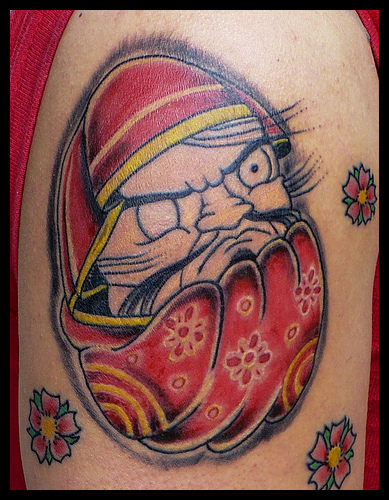 Tatuagens de bonecos de Daruma (55)