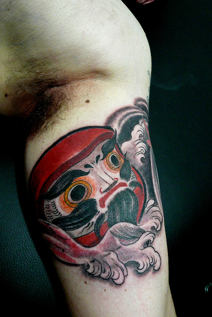 Tatuagens de bonecos de Daruma (46)