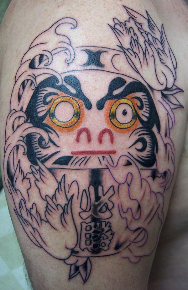 Tatuagens de bonecos de Daruma (38)