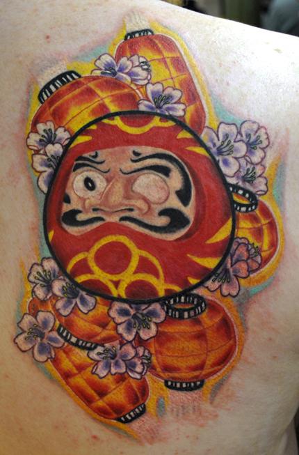 Tatuagens de bonecos de Daruma (37)