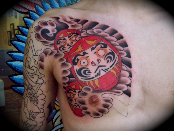 Tatuagens de bonecos de Daruma (36)