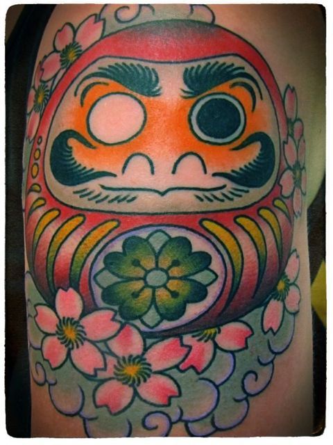 Tatuagens de bonecos de Daruma (14)