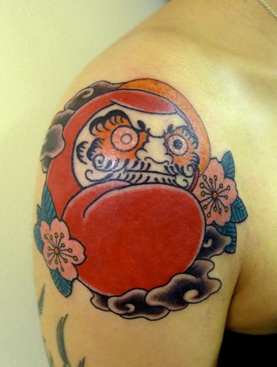 Tatuagens de bonecos de Daruma (11)