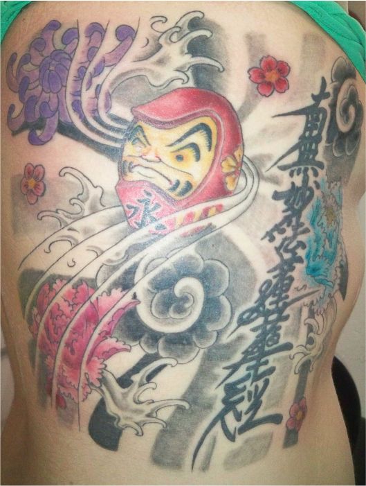 Tatuagens de bonecos de Daruma (2)
