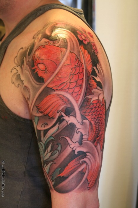 Koi Carp Tattoo (16)