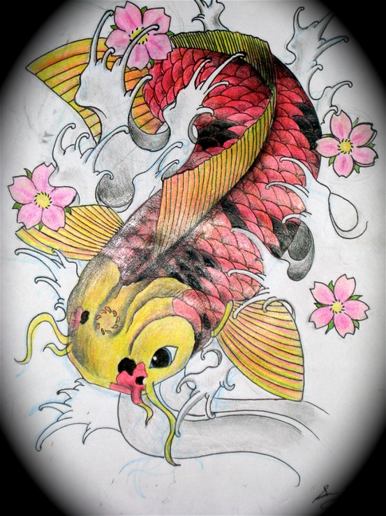 Koi Carp Tattoo (15)