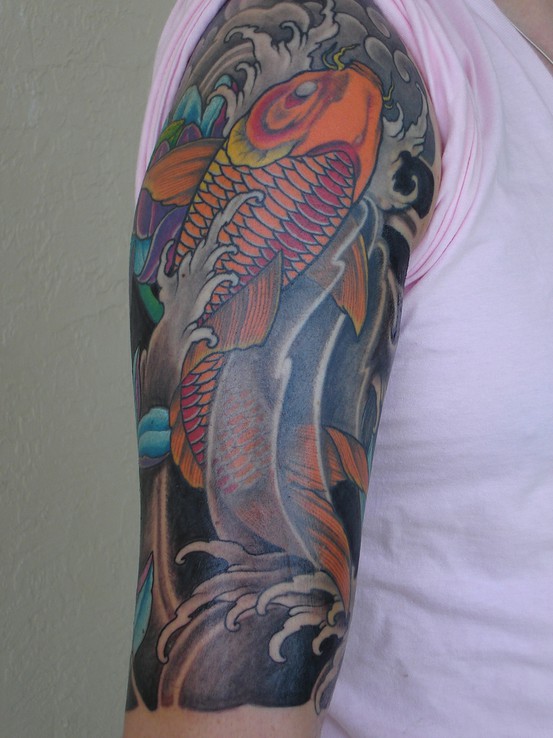 Koi Carp Tattoo (12)