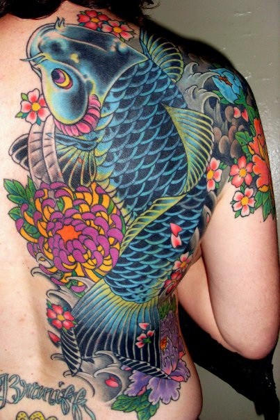 Koi Carp Tattoo (5)