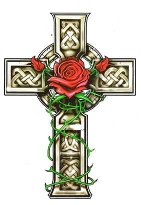 Tatuagens de cruzes e símbolos cristãos (54)