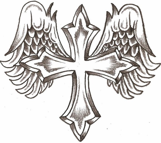 Tatuagens de cruzes e símbolos cristãos (50)