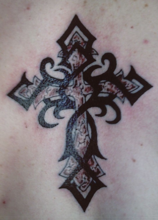 Tatuagens de cruzes e símbolos cristãos (39)