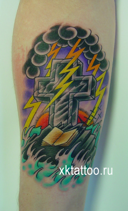 Tatuagens de cruzes e símbolos cristãos (11)
