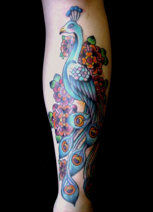 Peacock Tattoo (8)