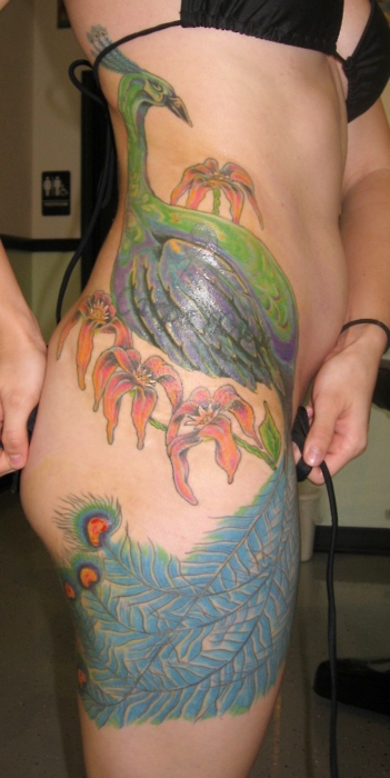 Peacock Tattoo (2)