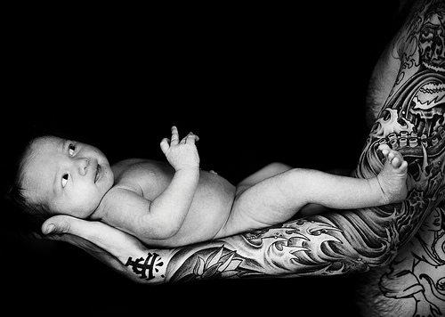 Papais e Mamães Tatuados com seus filhos (46)
