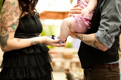 Papais e Mamães Tatuados com seus filhos (31)