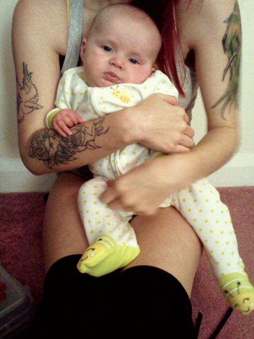 Papais e Mamães Tatuados com seus filhos (28)
