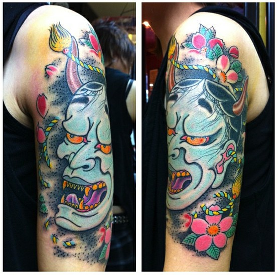 Hannya Mask Tattoo (58)