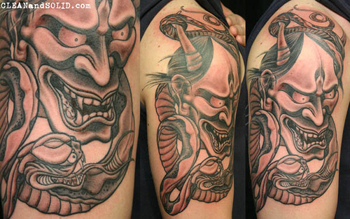 Hannya Mask Tattoo (54)
