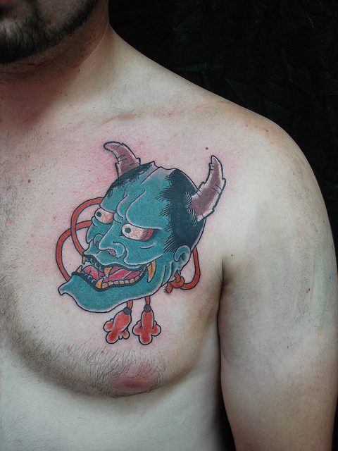 Hannya Mask Tattoo (49)