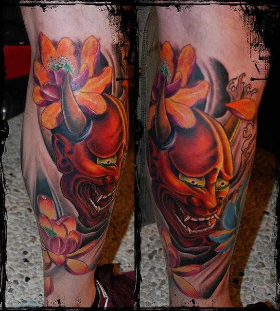 Hannya Mask Tattoo (47)