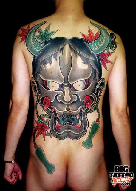 Hannya Mask Tattoo (40)