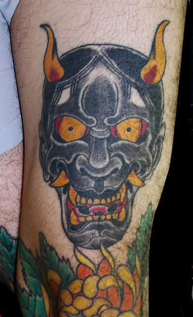 Hannya Mask Tattoo (36)
