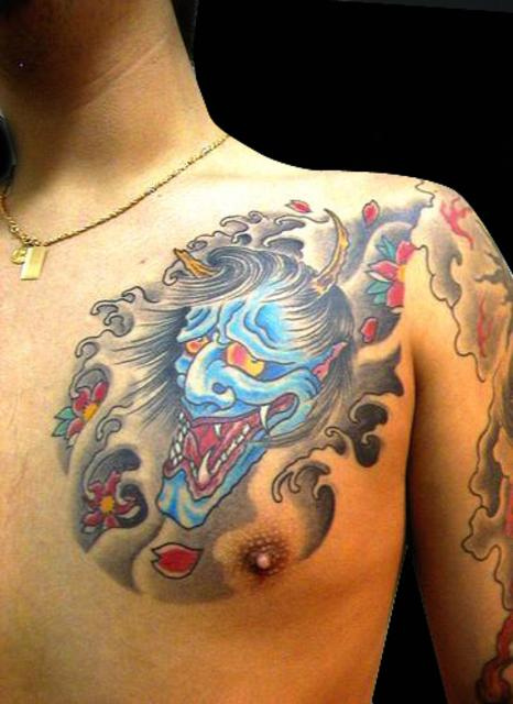 Hannya Mask Tattoo (35)