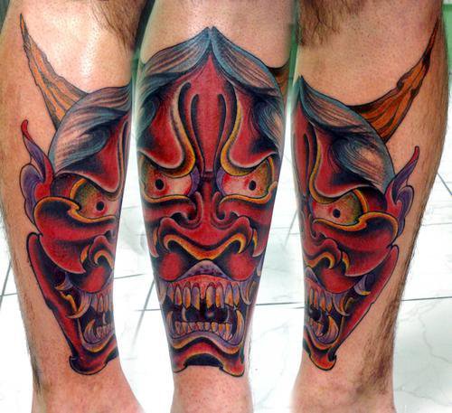 Hannya Mask Tattoo (30)